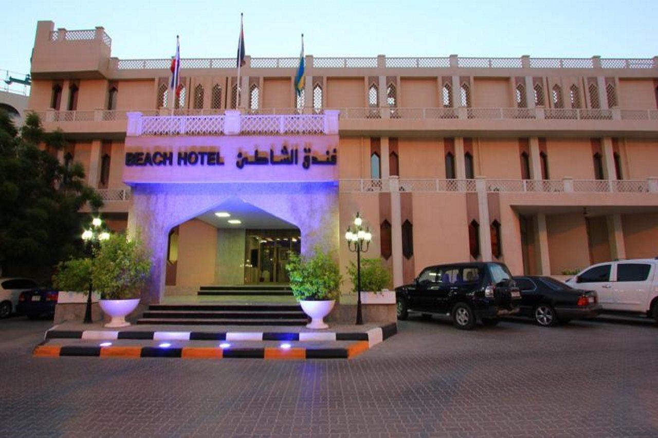 Beach Hotel Sharjah Bagian luar foto